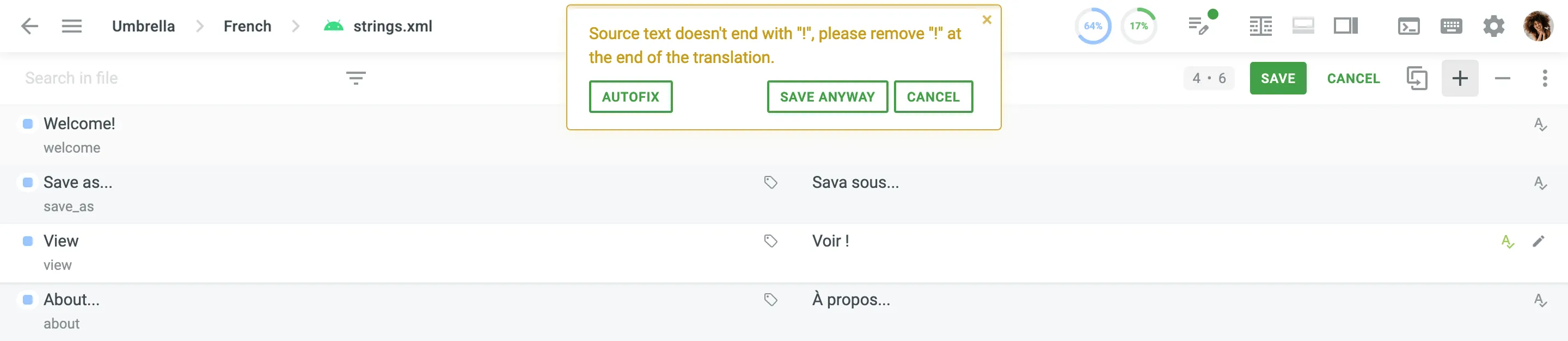 QA pop-up