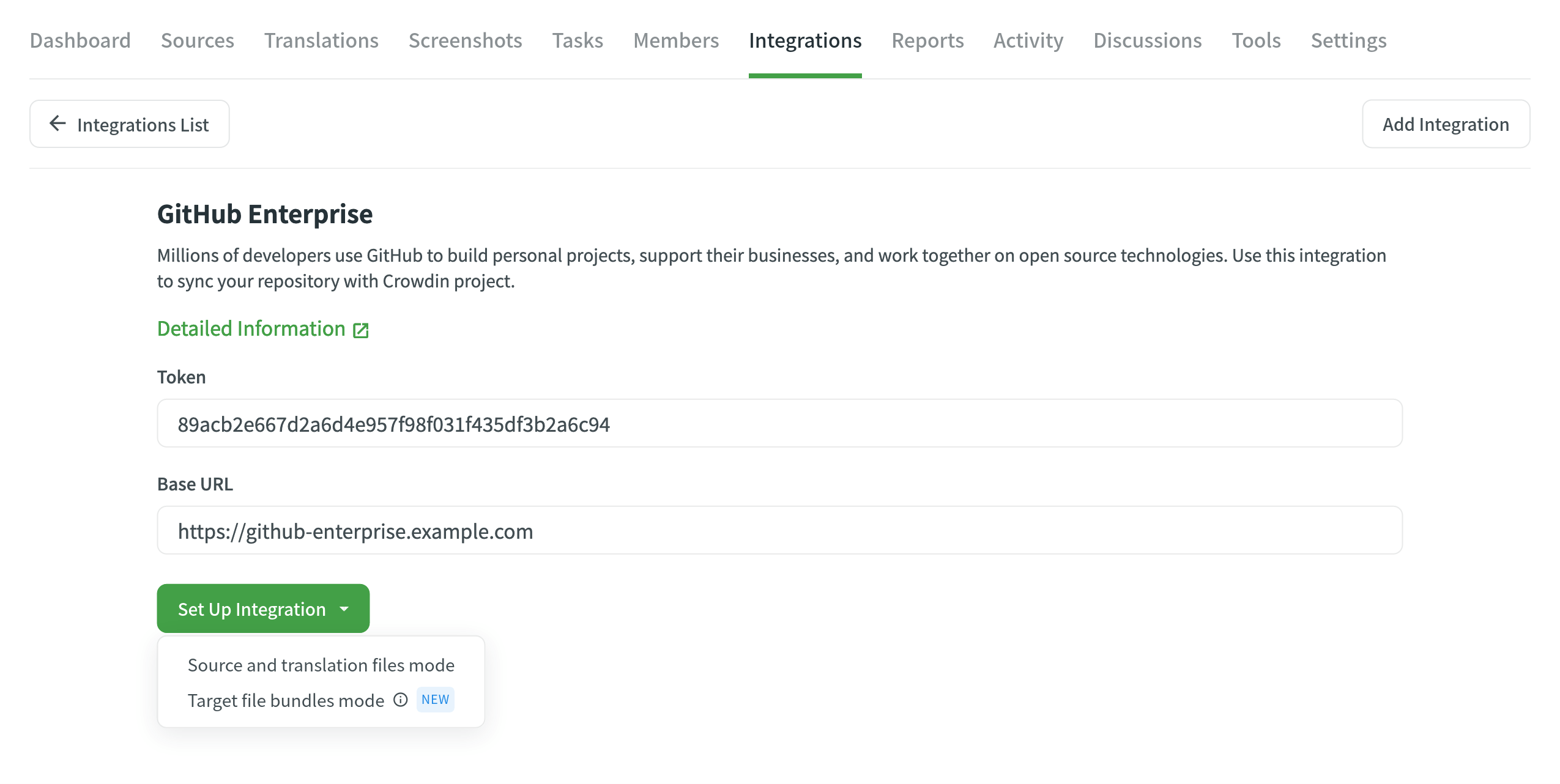 GitHub Integration Connecting GitHub Enterprise